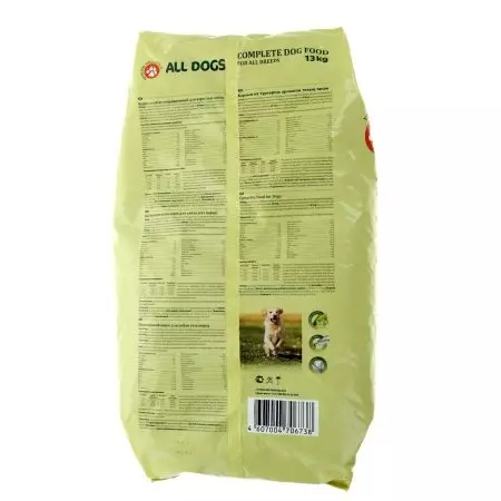 Lebensmittel für Hunde Alle Hunde: Zusammensetzung, Full-Trockenfutterpackungen 20 kg, für Welpen und Erwachsene, Bewertungen 25067_6
