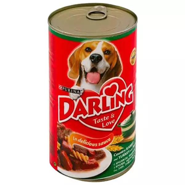 Дарлинг куче храна: составот на куче сува храна во пакувања од 10 кг и други, инструкции за употреба, преглед на прегледи 25071_12