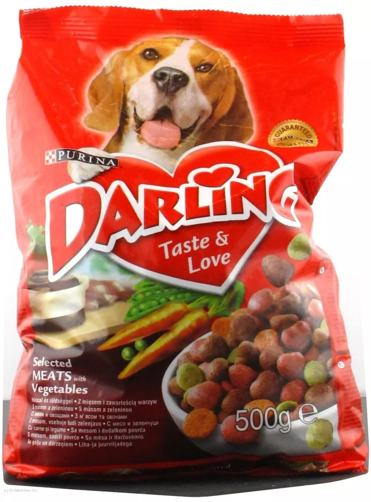 Дарлинг куче храна: составот на куче сува храна во пакувања од 10 кг и други, инструкции за употреба, преглед на прегледи 25071_2