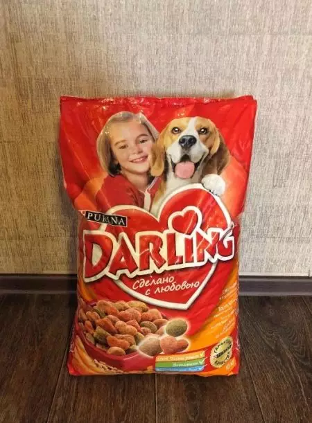 Дарлинг куче храна: составот на куче сува храна во пакувања од 10 кг и други, инструкции за употреба, преглед на прегледи 25071_23