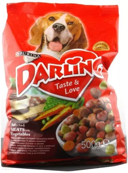 Дарлинг куче храна: составот на куче сува храна во пакувања од 10 кг и други, инструкции за употреба, преглед на прегледи 25071_8