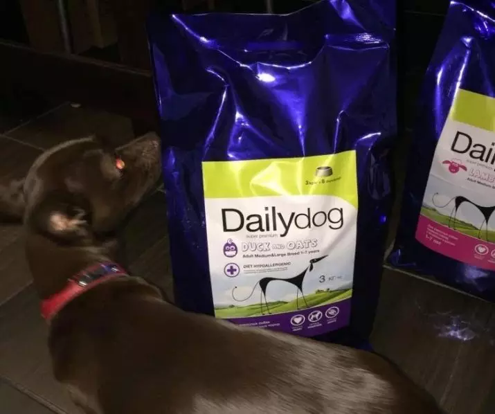 Alimentació DailyDog: alimentació seca per a gossos i cadells amb xai i arròs, altres formulacions 25074_2