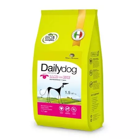 Feed Dailydog: Ξηρή τροφή για σκύλους και κουτάβια με αρνί και ρύζι, άλλες συνθέσεις 25074_7