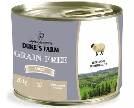 Корми для собак DUKE'S FARM: для цуценят і собак великих і інших порід, сухі корми 12 кг і вологі, беззерновой корм. огляд відгуків 25076_19