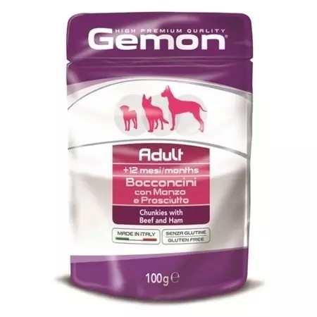 Alimentació per gossos GEMON: Mini de gossos i menjar sec de 20 kg, alimentació per a cadells i gossos adults de roques grans, mitjanes i petites. La seva composició. Referentacions 25085_25
