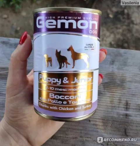 Krmivo pro psy Gemon: Mini a suché potraviny 20 kg, krmivo pro štěňata a dospělé psy velkých, středních a malých skal. Jejich složení. Recenze 25085_9