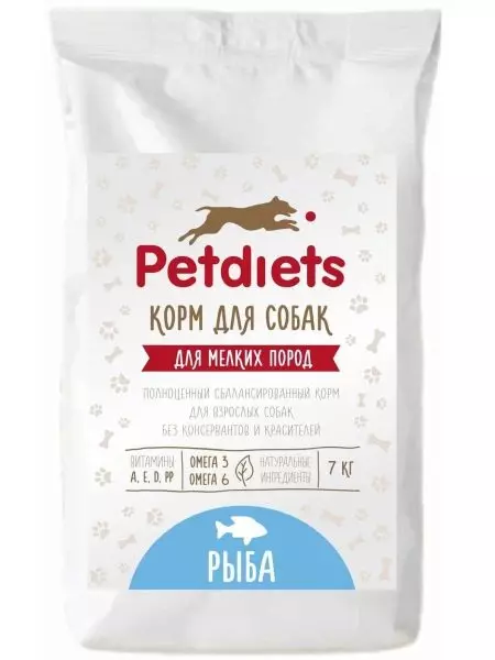 Petdiets فیڈ: کتے اور بڑے نسلوں کے کتے اور puppies کے لئے خشک خوراک، دیگر مصنوعات، جائزہ جائزے 25087_5