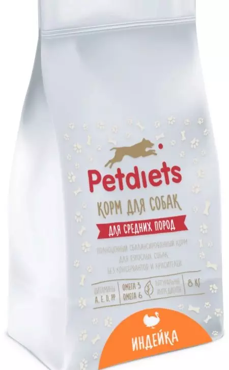 Petdiets فیڈ: کتے اور بڑے نسلوں کے کتے اور puppies کے لئے خشک خوراک، دیگر مصنوعات، جائزہ جائزے 25087_6