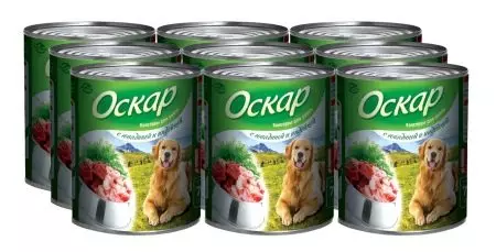 OSCAR Feed: Para cães, filhotes e gatos. Alimentos secos e molhados, sua composição. Fabricante de alimentos para cães para cães ativos de grandes raças e outros, Reviews 25097_6
