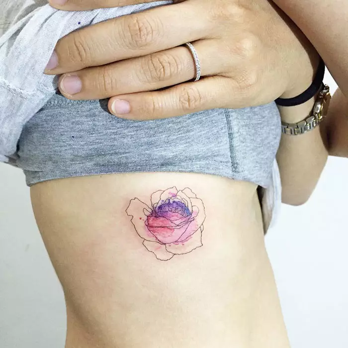 Koreansk tatuering: För tjejer i Sydkorea. Liten, med översättning, minimalism stil och andra skisser idéer. Deras mening 250_17