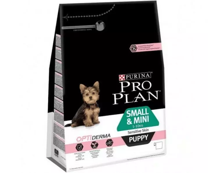 Food for yorkshire terriers: the norm of dry and wet feed for the puppies of York. Premium Class Feed Review for Dogs 25131_8