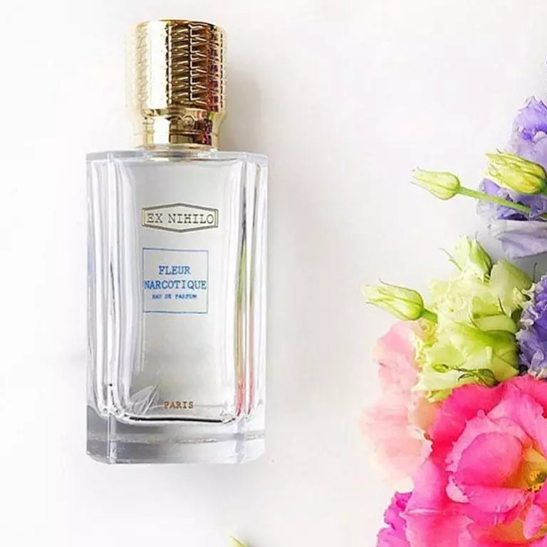 Spirits ish nihilo dhe një tjetër parfum (50 foto): Fleur narcotique tualet ujë, gratë dhe flavors unisex. Si të dallojmë origjinalin nga rreme? 25146_2