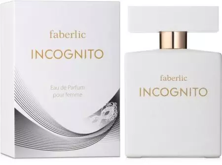 Faberlic perfume and other perfume (49 photos): Women's Eau de Toilette Renata Secret and Beauty Cafe Caprice, Alena Akhmadullina, Incognito and other perfume 25157_16