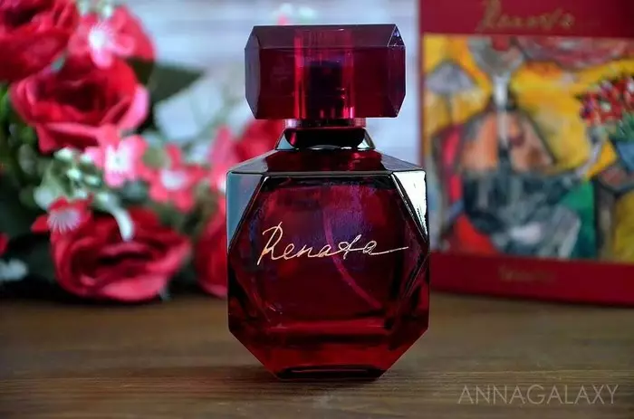 Faberlic parfüm és más parfüm (49 fotók): Női Eau de Toilette Renata titok és szépség Cafe Caprice, Alena Akhmadullina, Incognito és más parfüm 25157_6