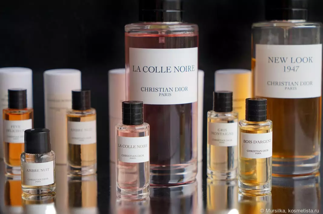 Perfumery Dior (56 myndir): Perfume kvenna, Miss Dior og J'Adore Absolu salerni vatn, sauvage karla, diorissimo og blómstrandi vönd, aðrar franska smyrsl 25161_19