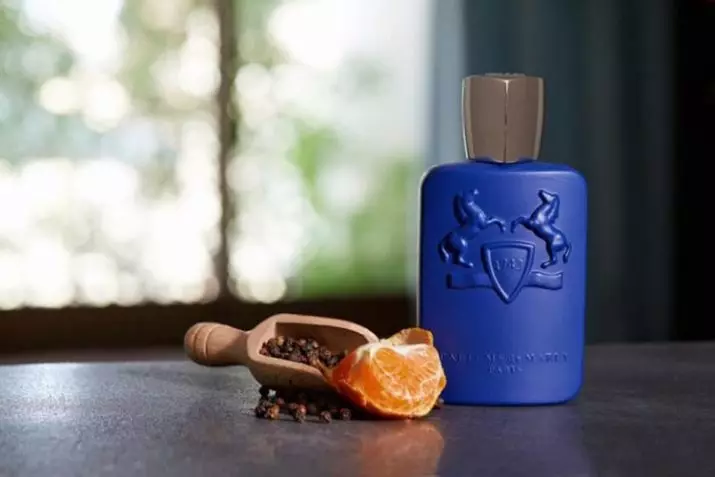 Parfums de Marly Parfumes: Delina, Meliora kaj Layton, Herodo kaj Darley, Cassili kaj aliaj spiritoj, selektado kriterioj, recenzoj 25169_27