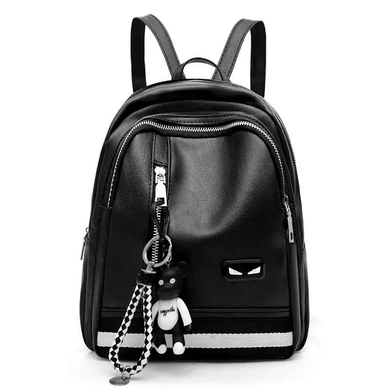 Backpacks kanggo remaja (83 foto): Sekolah modern lan Modern. Tas ransel ireng ireng lan warna liyane, firma 2517_35