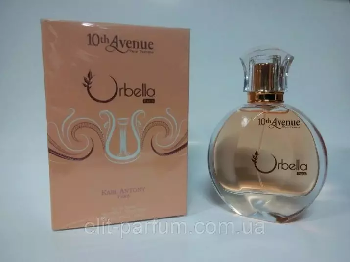 Parfumi 10th Avenue Karl Antony: Ženska in moška toaletna voda, Maida, ponoči, Toross in drugi parfumi, kako izbrati 25181_5