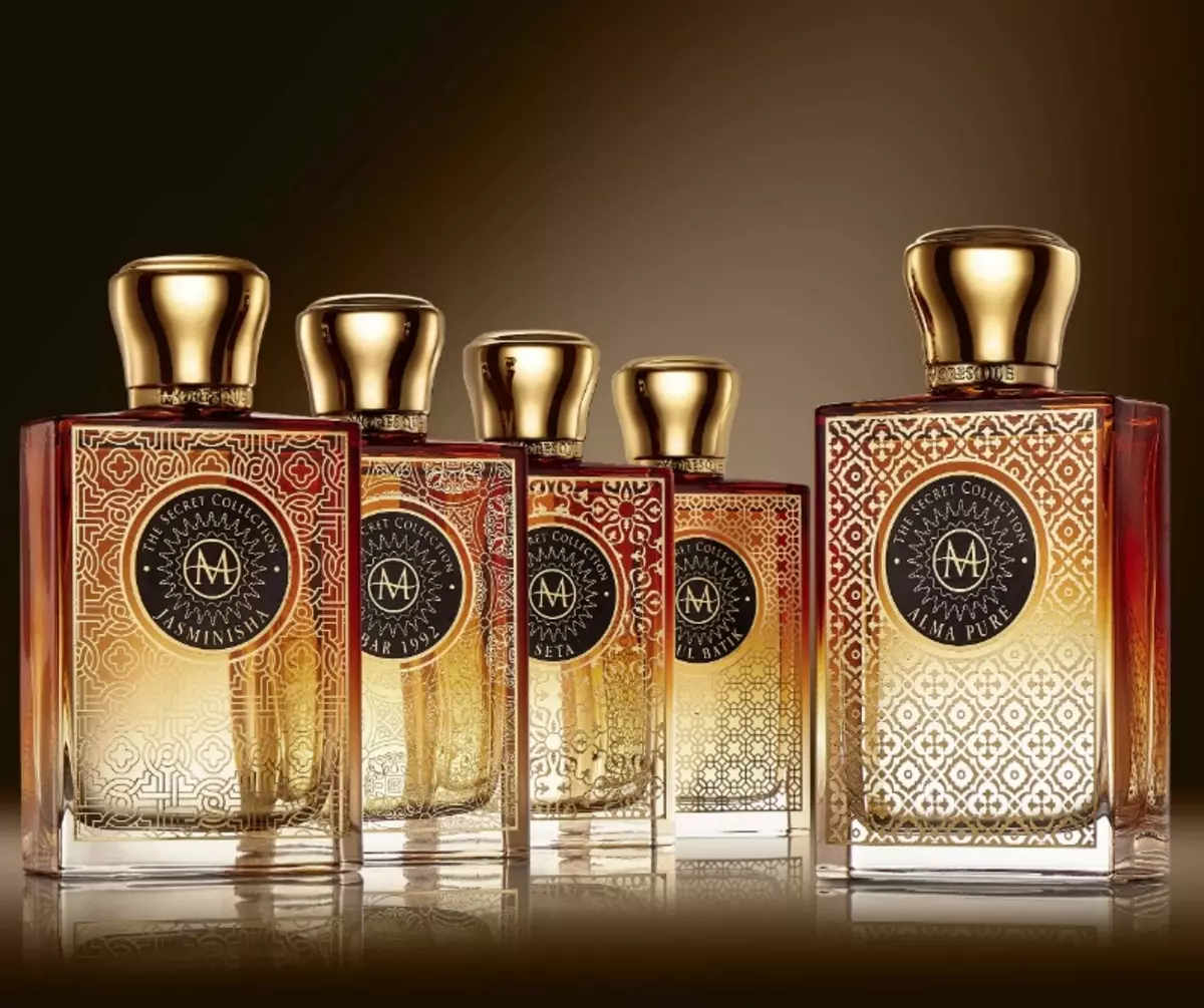 Perfumy Moresque: duchovia, príchute Tamima, Regina, Morata a ďalšie. Popis parfémy 25182_3