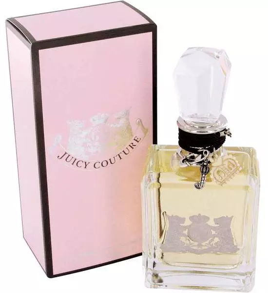 Perfumery Juicy Couture: Persawr, Viva La Juicy Noir Toiled Dŵr a Phersawr Eraill, Meini Prawf Dethol 25197_9