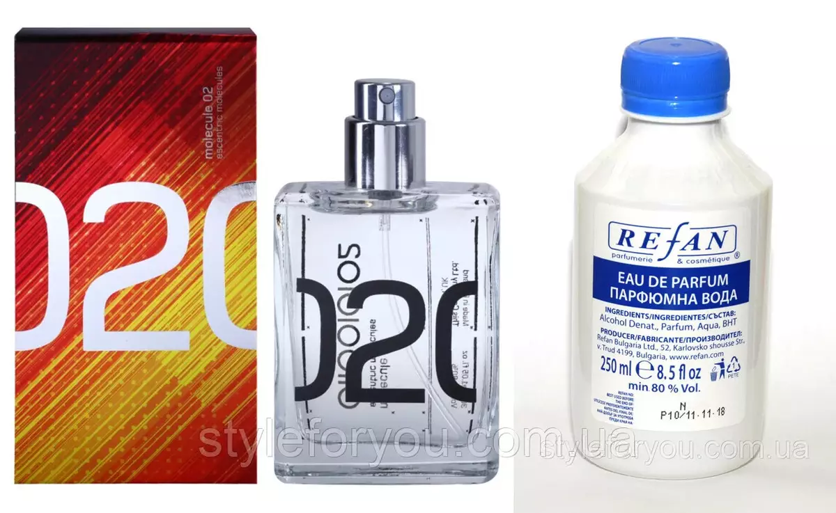 Bulk perfumery Refan: Nirxandina bîhnxweş. Meriv çawa bîhnxweş hilbijêrin û çawa wan bikar bînin? 25201_7