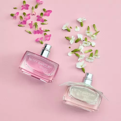 Parfums Betty Barclay: Spirits Overzicht, Tender Blossom-toiletwater, kostbare momenten en andere parfums, hoe te kiezen 25233_2
