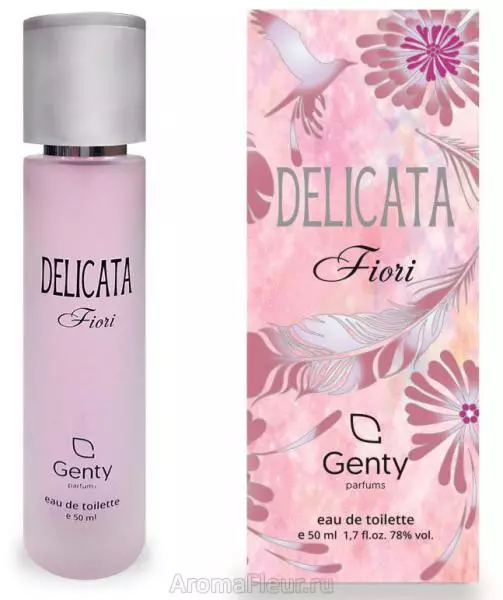 Perfume Genty: ਆਤਮੇ ਅਤੇ ਟਾਇਲਟ ਦਾ ਪਾਣੀ Cherry Kiss ਜੈਵਿਕ, ਲਾ femme ਜ Blanc, ਲਾ femme ਜ ਰੋਜ਼ ਅਤੇ ਹੋਰ perfumery. ਚੋਣ ਦਾ ਉਤਰੋਕਾਰੀ 25253_14