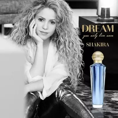Persawr Shakira (26 Lluniau): Dŵr toiled Rwy'n graig a dawns, blasau eraill i fenywod, adolygiadau 25283_6