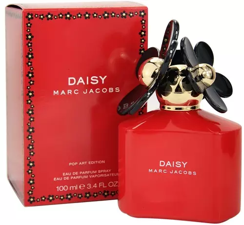 Parfum Marc Jacobs: Dámske parfum sedmokrásky a ďalšie, dekadencia a Dream eau de toaleta, popis Aromas 25288_10