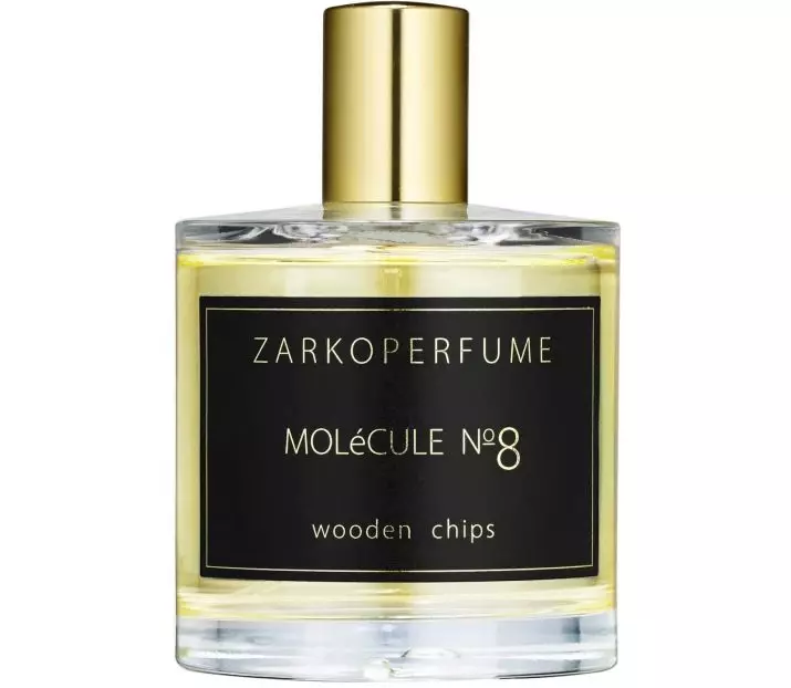 Perfumery ZarkoperFume: Molecule yijimye 090 09 na Molekile No.8, incelip hamwe na molekile 070 070 07, parufe yo gushyiraho trois nindi myuka. Isubiramo 25291_19