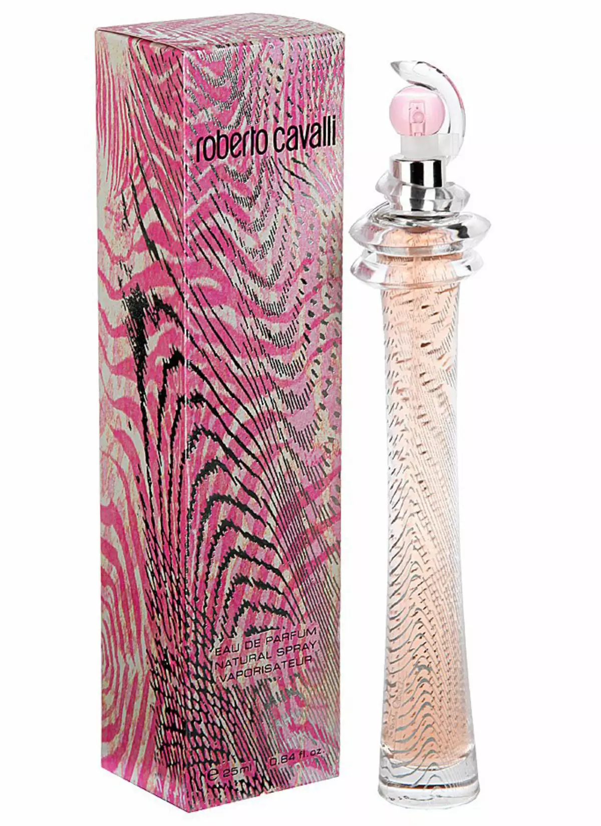 Parfüm Roberto Cavalli: Női parfüm, csak Cavalli és más WC-víz, Armas Roberto Cavalli Eau de Parfum, Paradiso és Acqua 25296_2