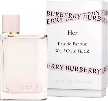 Parfumery burkberry (31 poto): slumgum sareng cai toothette awéwé, awak sareng sabtu minggu, ngéléhkeun éta ngéléhkeun eao 25298_16