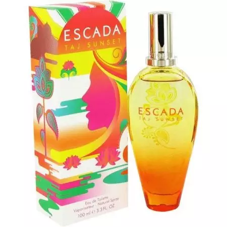 Escada Perfumery（47枚の写真）：香水のレビュー、女性と男性のトイレの水、男性のための輝きの香りの説明、ソルベットロッソなどのレビュー 25302_26