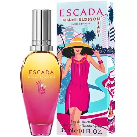 Escada Perfumery（47枚の写真）：香水のレビュー、女性と男性のトイレの水、男性のための輝きの香りの説明、ソルベットロッソなどのレビュー 25302_27