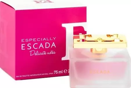 Escada Perfumery（47枚の写真）：香水のレビュー、女性と男性のトイレの水、男性のための輝きの香りの説明、ソルベットロッソなどのレビュー 25302_28