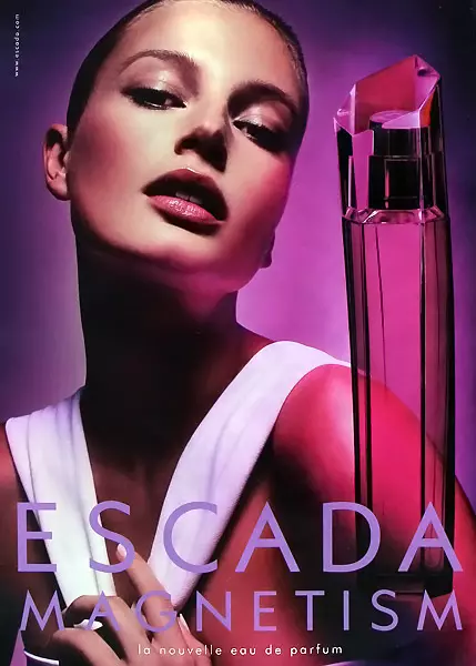 Escada Perfumery（47枚の写真）：香水のレビュー、女性と男性のトイレの水、男性のための輝きの香りの説明、ソルベットロッソなどのレビュー 25302_5