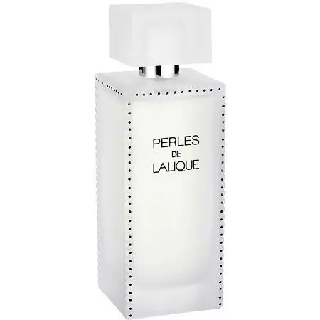 Perfume Lalique: Female bîhnxweş, Amethyst û L'amour, Satine, Soleil û Living, Fruits du mouvement 1977 û Perles de Lalique, nirxandin 25307_9