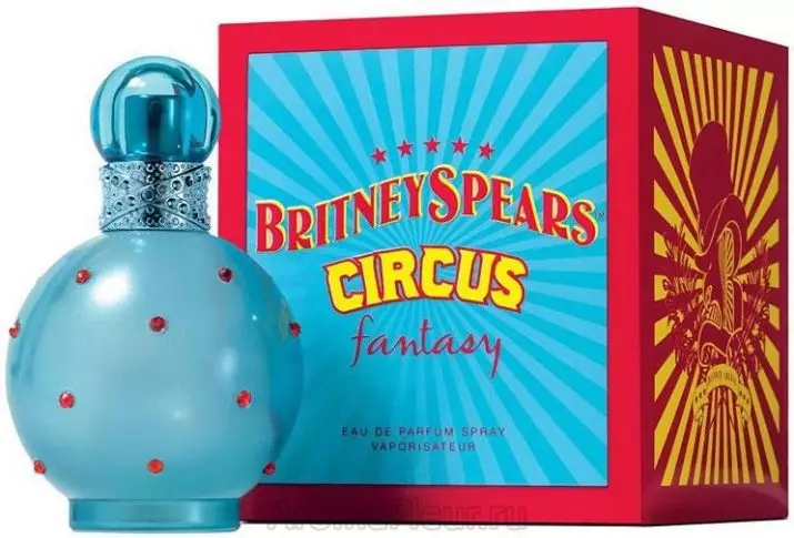Perfuy Britney Spears: parfem i toaletna voda, fantazija, ponoćni fantazija i drugi okusi od marke 25313_15