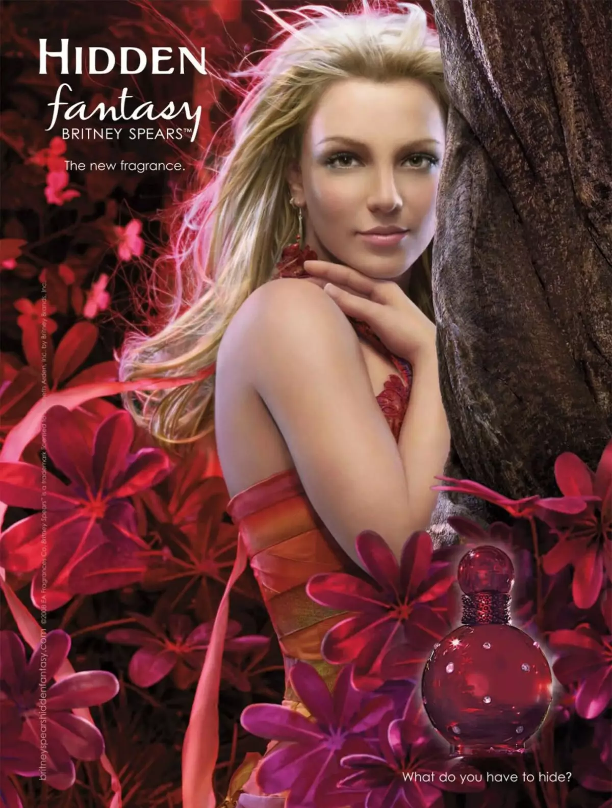 Perfuy Britney Spears: perfume e vaso sanitário, fantasia, fantasia da meia-noite e outros sabores da marca 25313_8
