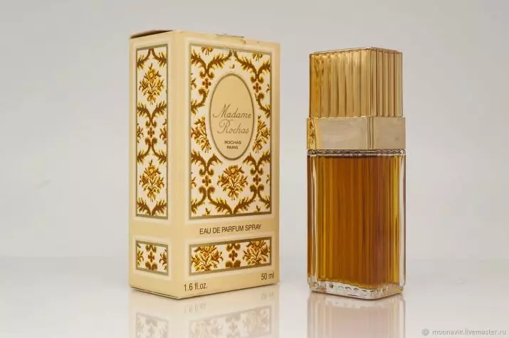 Rochas perfumery (33 Poto): Sermum Perblate Rochas, Mademoiselle Rochas sareng mistere de Rochas 25314_16