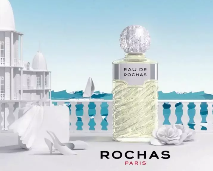 Rochas perfumery (33 Poto): Sermum Perblate Rochas, Mademoiselle Rochas sareng mistere de Rochas 25314_17