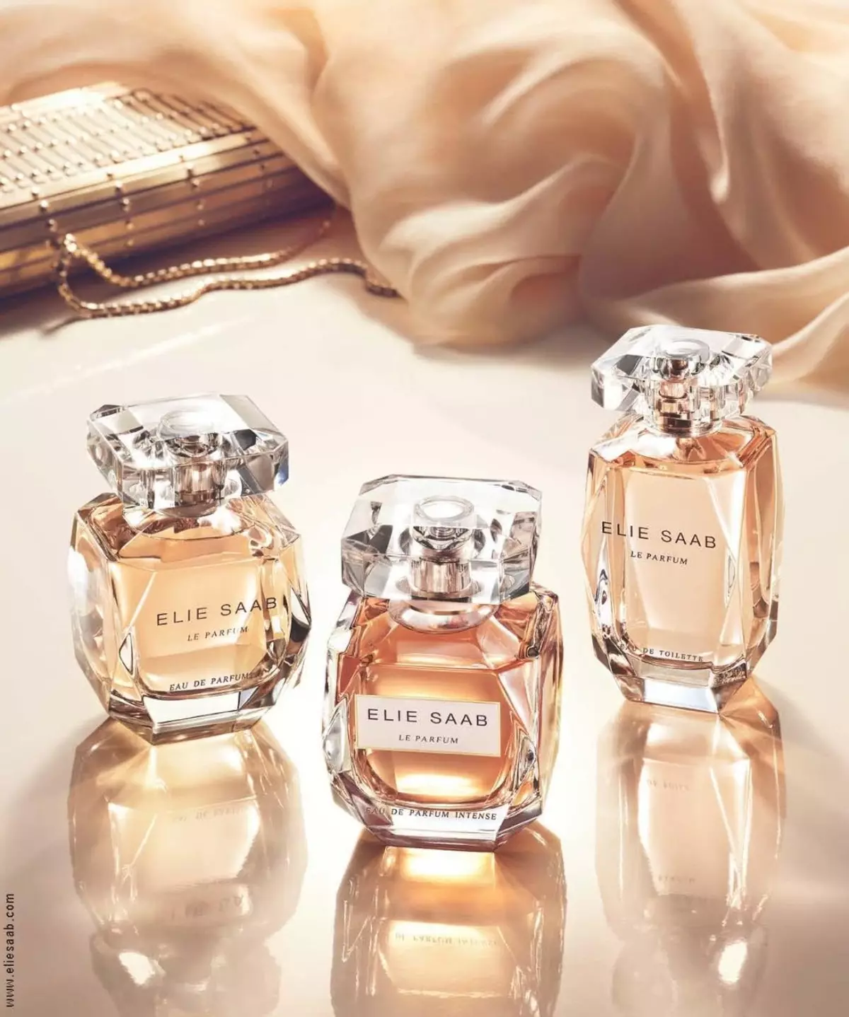 Perfum Elie Saab: Τα πνεύματα Le Parfum Royal, Le Parfum Essentiel, κορίτσι τώρα, Le Parfum σε λευκό και τουαλέτα Water Rose Couture, σχόλια 25329_12