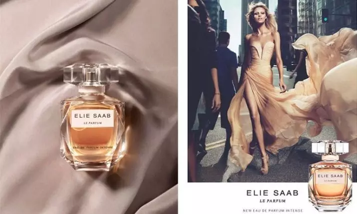Perfym Elie Saab: Spirits Le Parfum Royal, Le Parfum Essentiel, Tjej Nu, Le Parfum i Vit och Toalett Vatten Rose Couture, Recensioner 25329_15