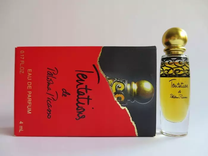 Perfumery Paloma Picasso (picha 18): manukato ya kike, maelezo ya ladha ya maji ya choo 25335_6