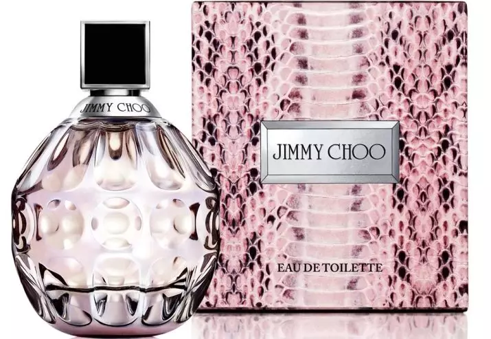 Օծանելիք Jimmy Choo (27 լուսանկար). Օծանելիք եւ կանանց զուգարան ջուր, ծաղկող եւ ծաղկեփնջեր, տենդ եւ այլ համեմունքներ, ակնարկներ 25337_9