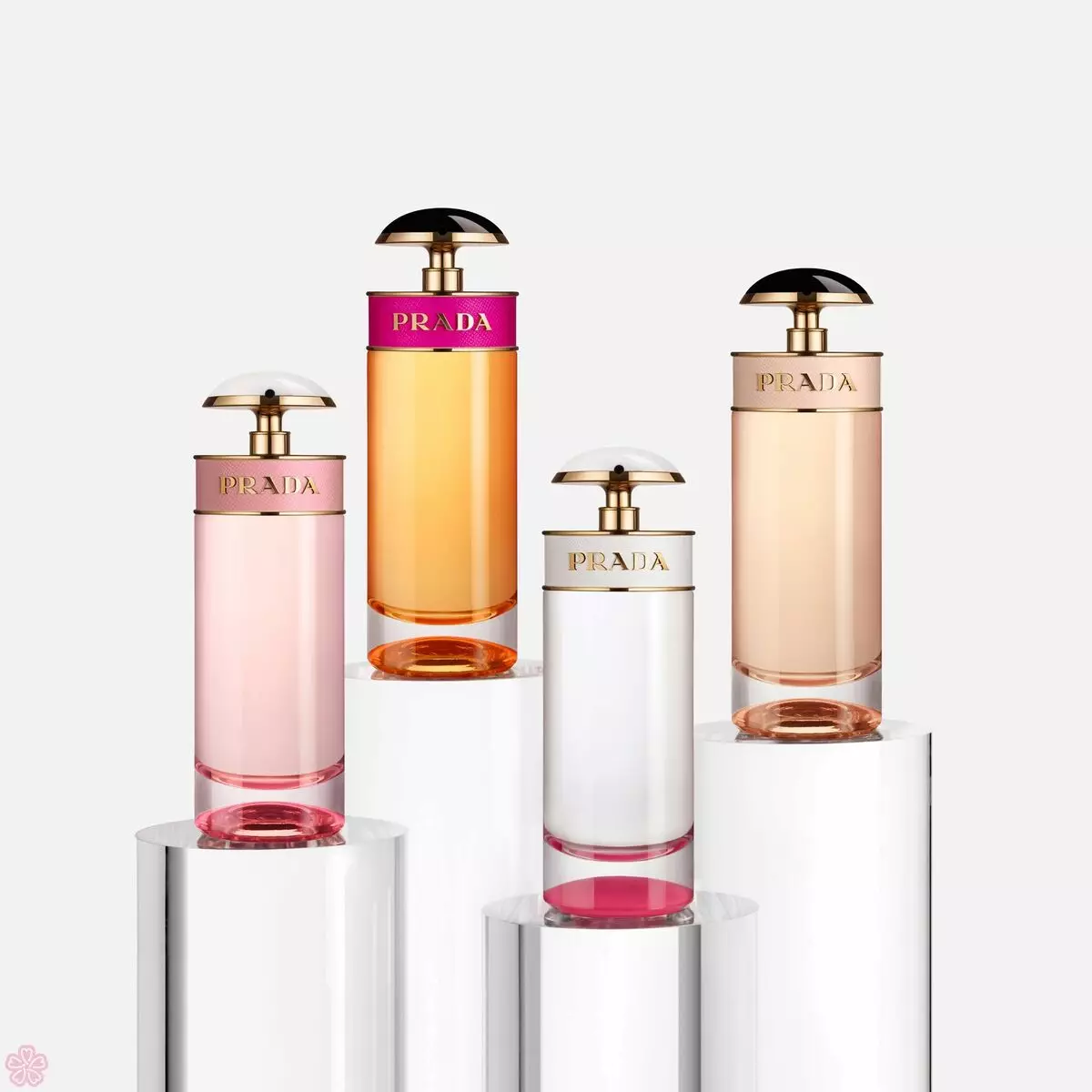 Perfume Prada: Minyak wangi lan jamban wanita, permen lan infus d'iris aroma, kiss permen Eau de Parfum lan produk minyakum liyane 25345_28