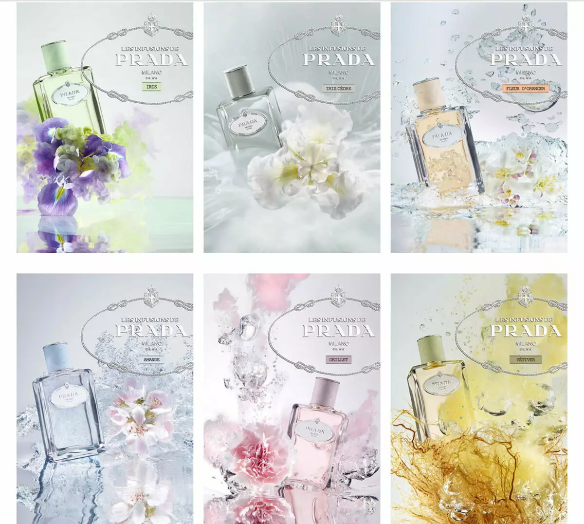 Perfume Prada: Minyak wangi lan jamban wanita, permen lan infus d'iris aroma, kiss permen Eau de Parfum lan produk minyakum liyane 25345_29