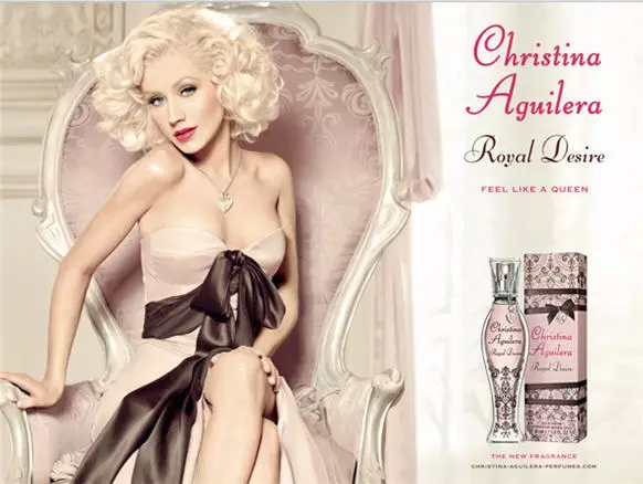 Christina Aguilera parfem (27 slike): Parfem i toaletne vode, noću i drugih okusa, opis ženskog parfumerija proizvoda 25346_13