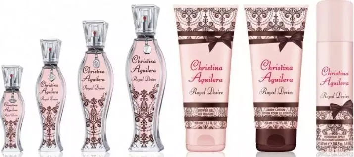 Christina Aguilera parfum (27 foto's): parfum en toilet water, 's nachts en andere smaken, beschrijving van vrouwelijke parfumerieproducten 25346_17