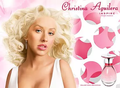 Christina Aguilera perfum (27 fotos): Perfums i aigües de tocador, de nit i altres sabors, descripció de productes de perfumeria femenina 25346_20